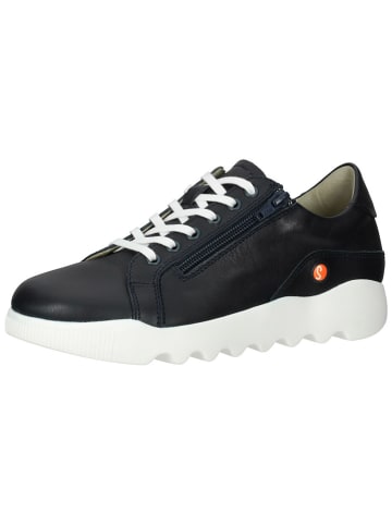 softinos Leder-Sneakers in Dunkelblau
