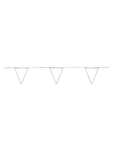 STAR Trading LED-Lichterkette "Penny" in Silber - (L)240 cm