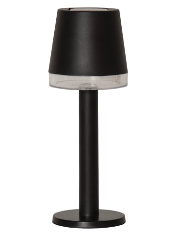 STAR Trading Solarna lampa stołowa LED "Parvus" w kolorze czarnym - wys. 21 x Ø 8 cm