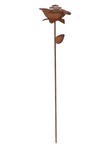 STAR Trading Ledsolartuinsteker "Oxida" goudkleurig - (H)51 cm