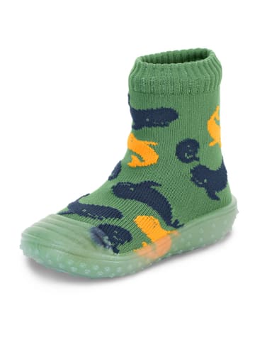 Sterntaler Abenteuer-Socken in Grün