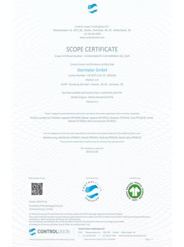 Sterntaler Skarpety niemowlęce (3 par) w kolorze jasnobrązowo-białym