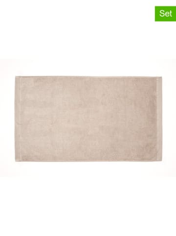 HNL 2er-Set: Badetücher "Premium" in Beige