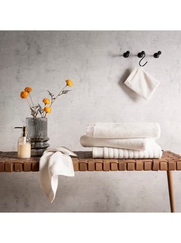 HNL 3er-Set: Gästehandtücher "Prestige" in Creme