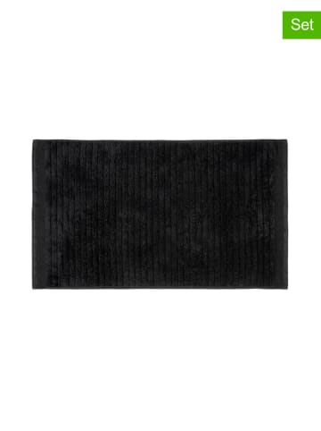 HNL 2-delige handdoekenset "Prestige" zwart