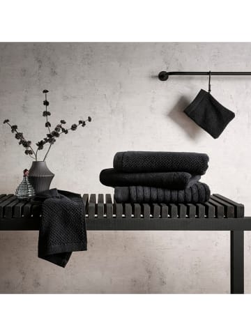 HNL 2-częściowy zestaw ręczników "Prestige" w kolorze czarnym do rąk