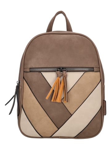 Beagles Rucksack "Salamanca" in Braun - (B)23 x (H)29 x (T)9 cm