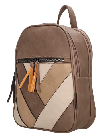 Beagles Rucksack "Salamanca" in Braun - (B)23 x (H)29 x (T)9 cm