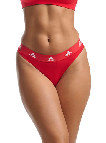 adidas 3er-Set: String in Schwarz/ Grau/ Rot