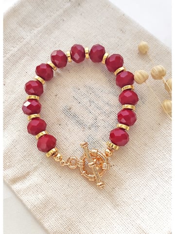 atelier MIU Vergulde armband met kristallen