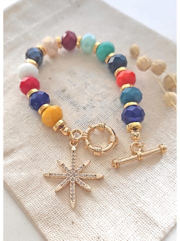atelier MIU Vergold. Armkette mit Kristallen