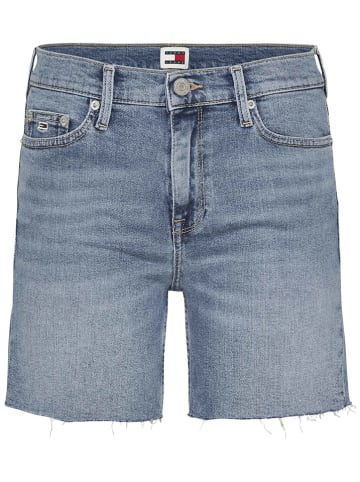 Tommy Hilfiger Szorty dżinsowe w kolorze niebieskoszarym