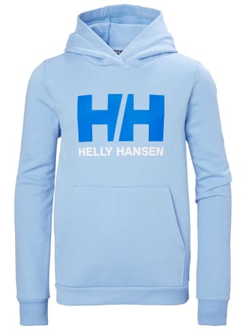 Helly Hansen Hoodie "Logo 2.0" in Hellblau