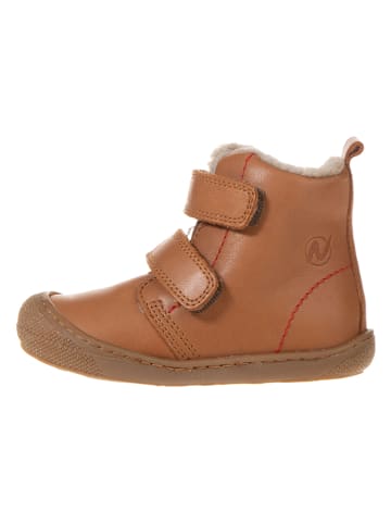 Naturino Leder-Boots in Hellbraun