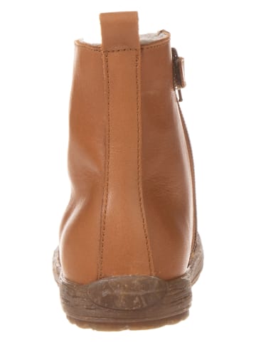 Naturino Leren boots in lichtbruin