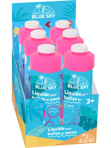 Blue Sky Płyn (6 szt.) do baniek mydlanych - 6 x 1 l - 3+