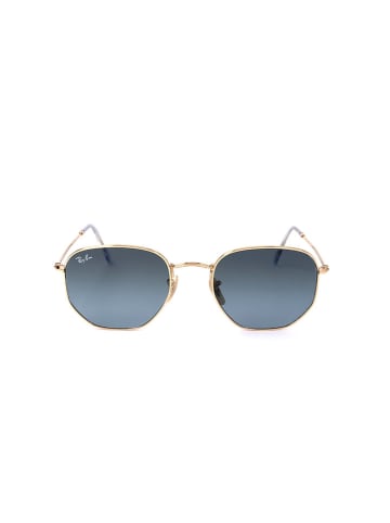 Ray Ban Unisekszonnebril donkerblauw/goudkleurig