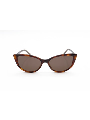 Jimmy Choo Damskie okulary przeciwsłoneczne w kolorze brązowym