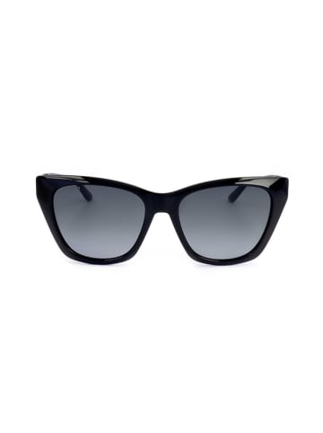 Jimmy Choo Damskie okulary przeciwsłoneczne w kolorze granatowo-czarnym