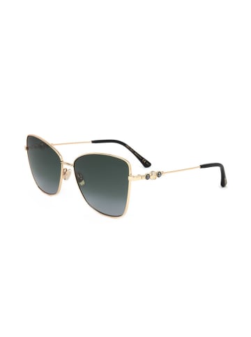 Jimmy Choo Damen-Sonnenbrille in Grau/ Gold