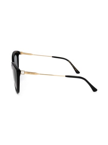 Jimmy Choo Dameszonnebril zwart/goudkleurig