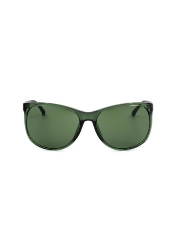 Linda Farrow Okulary przeciwsłoneczne unisex w kolorze zielonym