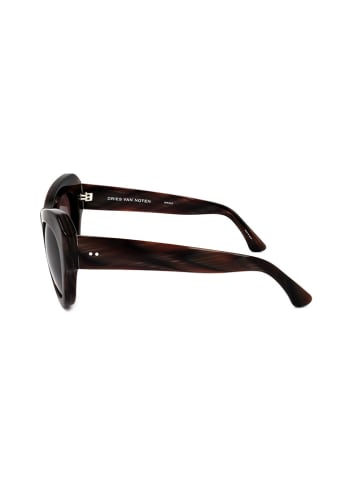 Linda Farrow Damskie okulary przeciwsłoneczne w kolorze brązowym