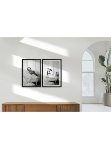 little nice things 2-delige set: ingelijste kunstdrukken - (B)30 x (H)40 cm