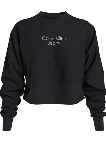 Calvin Klein Sweatshirt in Schwarz