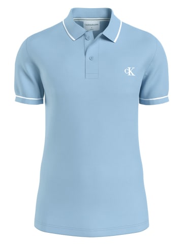 Calvin Klein Poloshirt lichtblauw