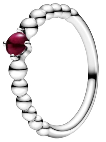 Pandora Srebrny pierścionek z kryształem
