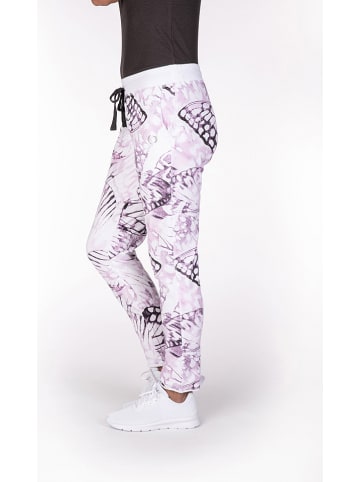 LINEA PRIMERO Spodnie dresowe "Lucille" w kolorze fioletowym