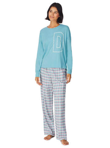 DKNY Pyjama-Oberteil in Hellblau