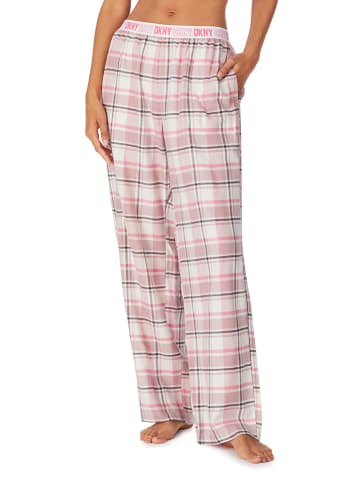 DKNY Pyjamabroek lichtroze/crème