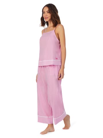 DKNY Piżama w kolorze jasnoróżowym