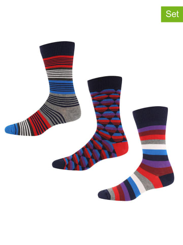 DKNY 3er-Set: Socken in Bunt