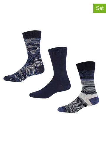 DKNY 3-delige set: sokken donkerblauw/grijs