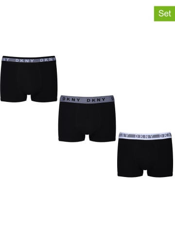 DKNY 3-delige set: boxershorts zwart