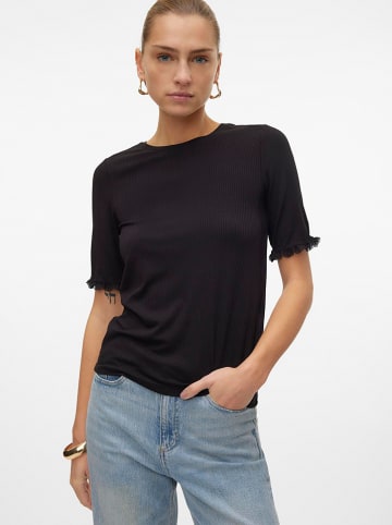 Vero Moda Koszulka "Dalia" w kolorze czarnym