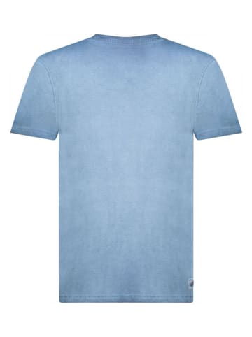 Geographical Norway Shirt "Japoral" in Blau