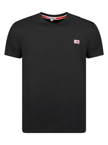 Geographical Norway Shirt "Jaredo" in Schwarz