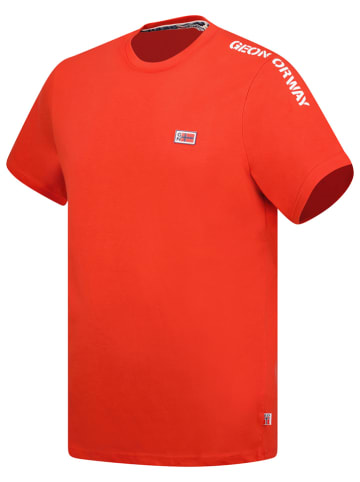 Geographical Norway Shirt "Jaredo" in Rot