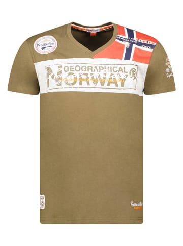 Geographical Norway Shirt "Jidney" kaki