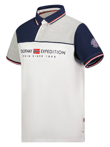 Geographical Norway Poloshirt "Kondo" in Weiß