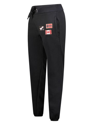 Geographical Norway Spodnie dresowe "Madock" w kolorze czarnym