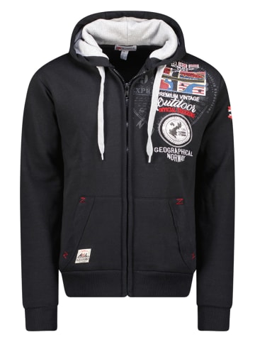 Geographical Norway Bluza "Gotham" w kolorze czarnym