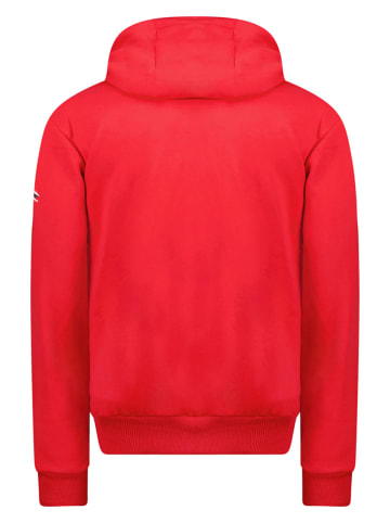 Geographical Norway Sweatjacke "Gotham" in Rot