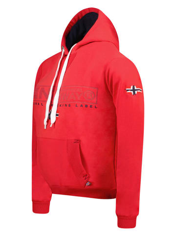 Geographical Norway Bluza "Gasic" w kolorze czerwonym