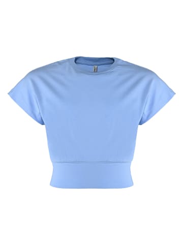 Blue Effect Shirt in Hellblau