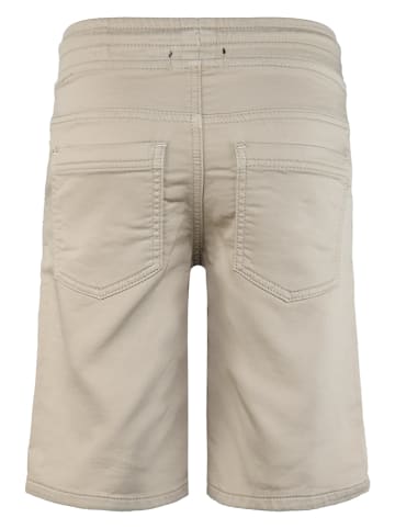 Blue Effect Shorts in Beige